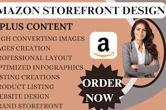 do amazon storefront design, amazon storefront , amazon a plus content design
