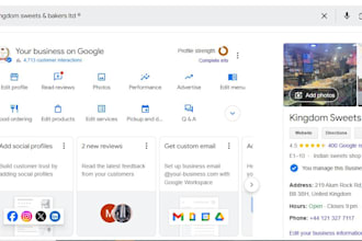 do complete local SEO and google business profile optimization