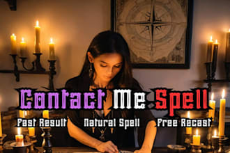 cast powerful instant contact spell, contact me spell, love spell, get ex back