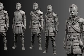 do 3d printing design, 3d modeling, 3d animation, 3d games, action figures