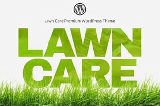 lawn care website lawn care landing page lawn care leads lawn care logo design