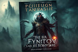 design unique fantasy, sci fi and horror book cover