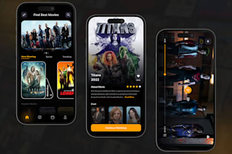 create iptv app, smart tv app, live streaming app, ott web app, tv player app