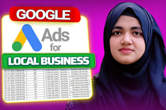 setup google ads PPC campaigns for local business in the USA,UK