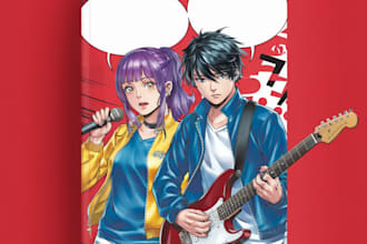 design characters and manga comic book design