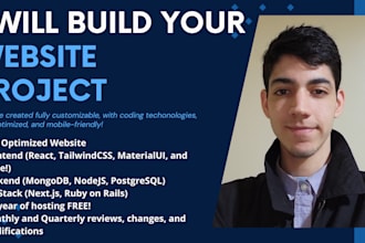 build fast SEO optimized websites or apps using react nextjs