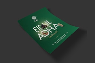 create an eye catching islamic flyer, brochure or poster