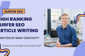 write a surfer SEO optimized article to rank higher