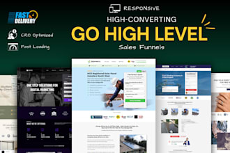be your gohighlevel landing page, gohighlevel funnel builder, ghl