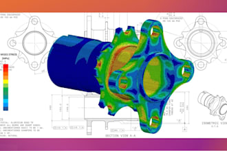 do fea and cfd simulation analysis using solidworks, ansys, abaqus