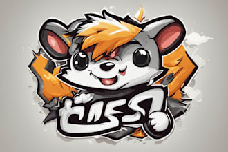 design an awesome cartoon logo design