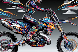 design a custom vehicle wrap, cars, pickups,