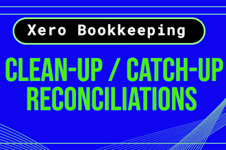 do xero bookkeeping, xero clean up