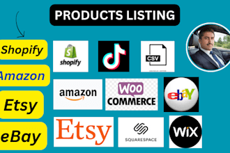 list bulk import and export products on ebay, etsy, tiktok shop, amazon, wayfair