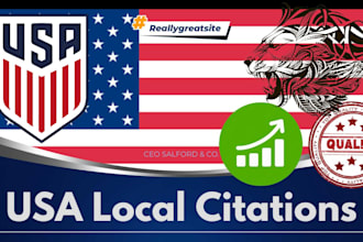 do 350 local directories and USA local citations and directory submission