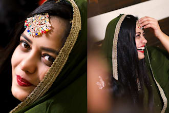 do portrait photography in weddings