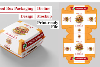 design high quality food packaging, label and subscription box