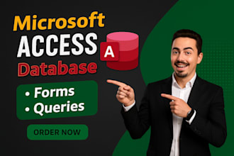do any task in microsoft access database assignments and projects