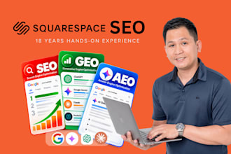 do squarespace SEO for google rankings and ai search