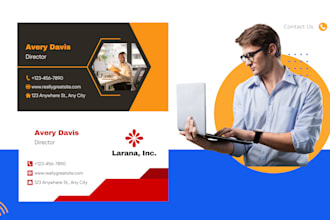 design professional digital business card letterhead invitation card create edit