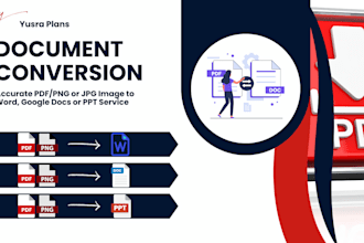 convert pdf and images to word or powerpoint