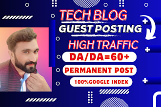 provide tech blog premium guest post service and dofollow index