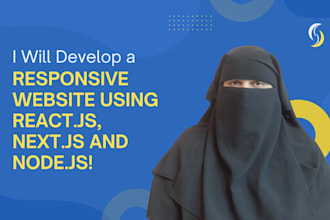 build a responsive website using nextjs, reactjs and typescript