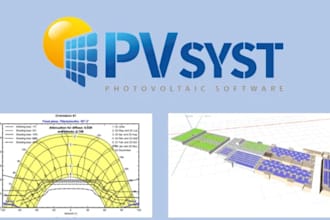 design and simulate solar pv systems on pvsyst autocad and revit