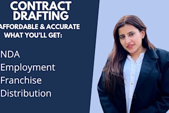 be your legal drafting expert for contracts and agreements