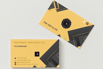 design business card and logo