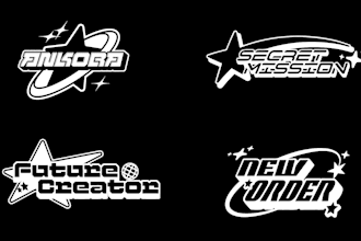 bring your streetwear brand to life with unique y2k logo designs