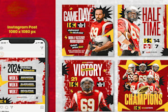 design custom social media posts and canva templates for you