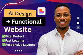convert lovable clone base44 v0 or figma design to wordpress wix shopify website