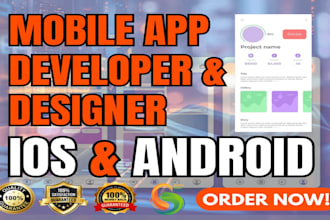 develop a dating app, social media app for both android and IOS