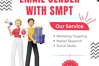 do email sending and provide smpt server