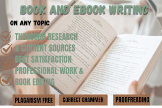 be ebook ghostwriter, book writer, non fiction ebook writer, book writer
