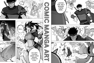do comic manga art, comic manga manga page, anime comic book webtoon storyboard
