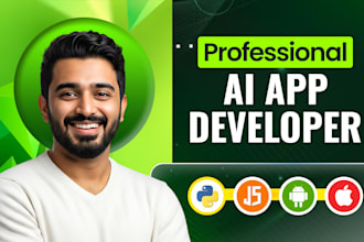 do ai mobile app development as app developer ai saas app ai chatbot