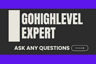 set up gohighlevel workflows, automations, sales funnel, website, chatbot