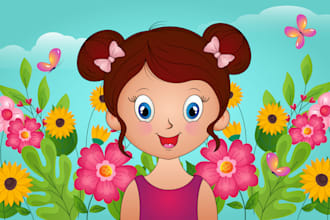 draw a cartoon character