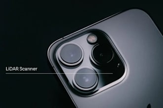 develop perfect camera app lidar sensor app, augmented reality app