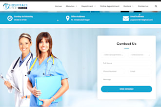 design medical, healthcare, dental, doctor, clinic, hospital, home care website