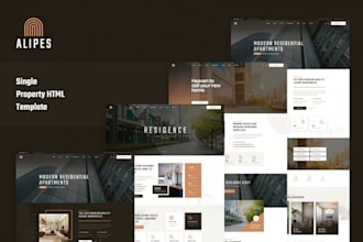 professional property management website in wordpress