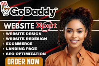 develop godaddy website godaddy website redesign design godaddy website