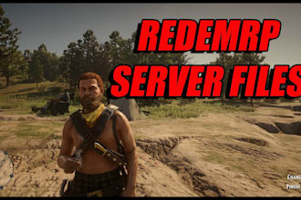 create full redm server, roleplay redm server game
