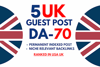 do UK guest post with UK backlinks on top UK sites