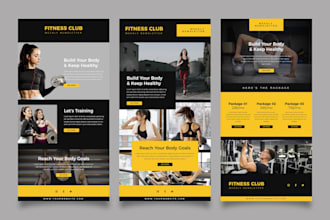 design professional mailchimp,klaviyo email template,mailchimp campaign,kla flow
