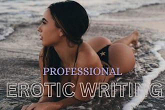 do erotica story writing, queer romance, kink nsfw, gay, smut, ya erotic writing