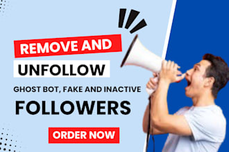 be your facebook instagram twitter fake ghost bot and unactive followers remover