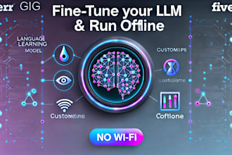 fine tune and deploy llm models for offline use